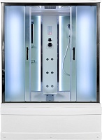 DTO Душевая кабина EM4516 LED с гидромассажем