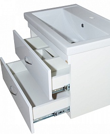 Misty Мебель для ванной Фостер 60 напольная, 2 ящика – фотография-6