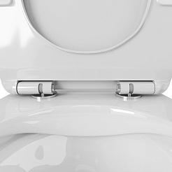 Owl 1975 Унитаз безободковый Eter Cirkel-H с сиденьем DP микролифт – фотография-4