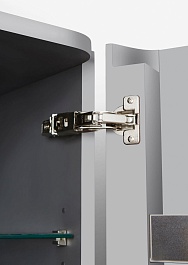 Am.Pm Пенал для ванной Sensation R серый шелк – фотография-3