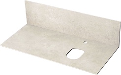 Акватон Столешница под раковину Мишель 100 со стеновой панелью керамогранит – фотография-1