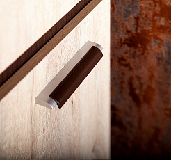 Бриклаер Мебель для ванной Техас 70 дуб кантри/венге – фотография-8