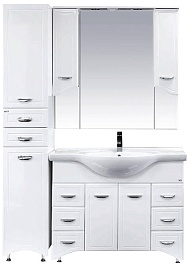 Misty Пенал для ванной Дрея 35 R с б/к – фотография-2