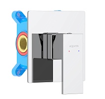 Aquatek Смеситель для душа и ванны Либра AQ1666CR хром