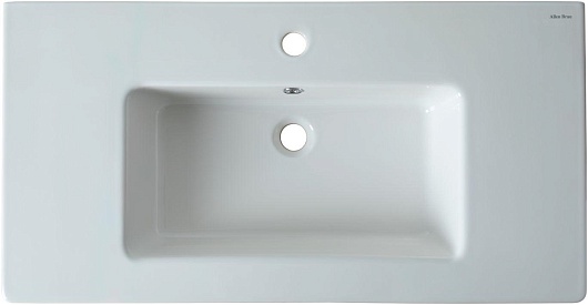 Allen Brau Мебельная раковина Fantasy 92 4.11013.20 белый глянец – картинка-5