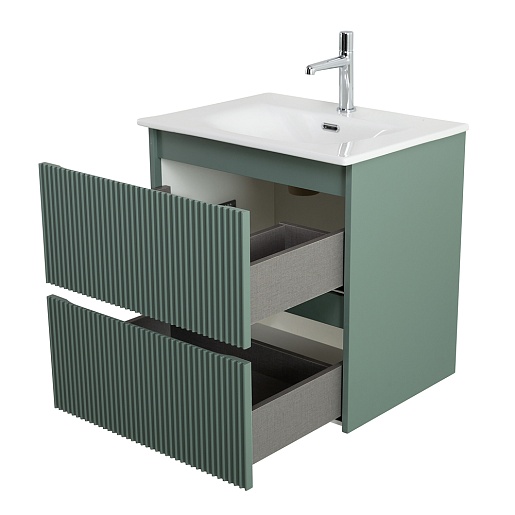 BelBagno Тумба под раковину Uno mini 60 подвесная Еловый матовый – картинка-7