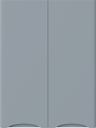 Vivon Шкаф навесной Ostin 60 серый матовый – фотография-1