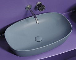 Ceramicanova Мебельная раковина Element 60 CN6049MHL серо-голубой матовый – фотография-1