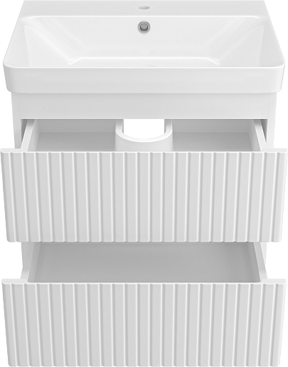 Brevita Мебель для ванной Victory 60 подвесная белая – картинка-5