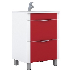 Vigo Мебель для ванной Laura 70 светло-красная – фотография-2