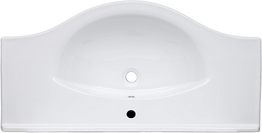 Aquanet Тумба с раковиной Донна 100 белый дуб/белая – картинка-9