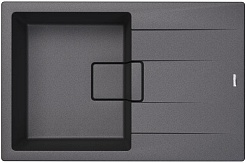 Florentina Мойка кухонная Ривьера 780 черная – фотография-1