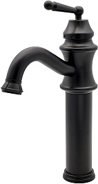 Milacio Смеситель для раковины чаши Yeste MC.507.BL черный матовый – фотография-1