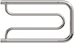 Point Полотенцесушитель водяной 320x600 PN21336P с полкой хром – фотография-2