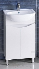 СанТа Тумба с раковиной Сатурн 50 напольная – фотография-1