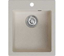 Mixline Мойка кухонная ML-GM14 бежевая – фотография-1