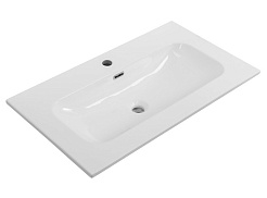 BelBagno Мебель для ванной Eco Cer-N 80 CZR-8073-80 орех шоколад софт ручки матовые чёрные – фотография-17