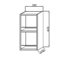 Kolpa San Шкаф Jolie J600/14 WH/WH – фотография-2