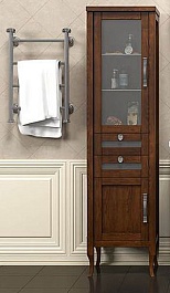Opadiris Шкаф-пенал для ванной Мираж 45 L орех – фотография-1
