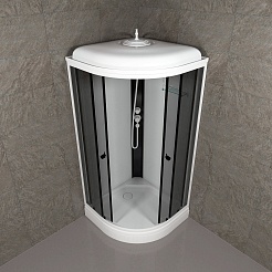 Triton Душевая кабина Грэй Вайт 90/90 А Щ0000067300 – фотография-3