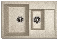 Dr. Gans Мойка гранитная Астра 760 К серый – фотография-1