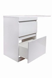 Style Line Мебель для ванной Даллас 120 Люкс L, белая – фотография-10