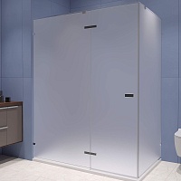 RGW Душевой уголок Stilvoll SV-040 120x80 профиль хром стекло матовое сатинат