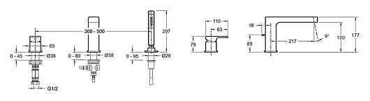 Jacob Delafon Смеситель Strayt E37337-CP – фотография-2