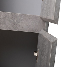 BelBagno Пенал для ванной Kraft 33/160 R Cemento Grigio – фотография-7