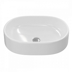 Teymi Раковина накладная в ванную Iva 52 белая T50602 – фотография-4