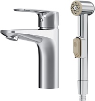 Am.Pm Смеситель для раковины Gem F90A03000 с гигиеническим душем