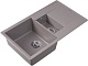 Florentina Мойка кухонная Тоскана 860 К грей – фотография-6