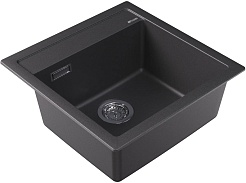 Florentina Мойка кухонная Эстель 510 черная – фотография-2