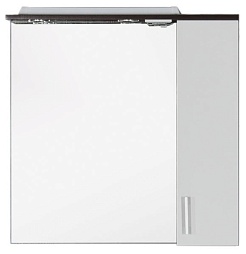 Aquanet Зеркальный шкаф Тиана 75 венге – фотография-4