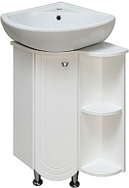 Runo Тумба с раковиной Бис R угловая – фотография-1