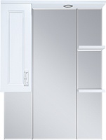 Misty Зеркальный шкаф Дива 85 L белый