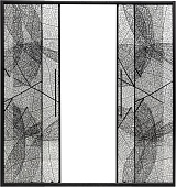 DTO Душевая дверь в нишу FB2 190-210 Black