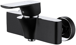 D&K Смеситель "Berlin Technishe DA1433115" черный для душа – фотография-1