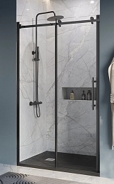 BelBagno Душевая дверь в нишу 120/195 MARINO-BF-1-120-C-NERO – фотография-1