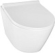 Azario Унитаз подвесной Nova AZ-2217 безободковый белый – картинка-19
