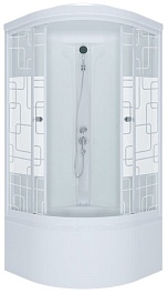 Triton Душевая кабина Стандарт Б квадраты 90x90 – фотография-1