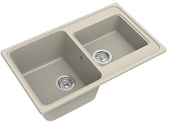 Ewigstein Мойка кухонная Elegant 80D бежевый – фотография-1