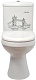 Оскольская керамика Унитаз-компакт Лорена Тауэр 439873 микролифт – фотография-6