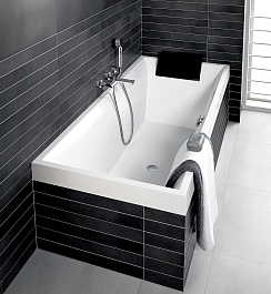 Villeroy & Boch Акриловая ванна Squaro UBQ180SQR2V-01 alpin – фотография-2
