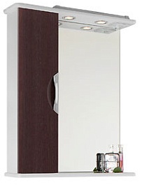 Водолей Зеркальный шкаф Лира 65 L венге – фотография-1