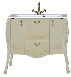 Aquanet Комплект Мебели "Виктория 90" олива – фотография-9