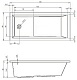 Riho Акриловая ванна Lusso Plus 170x80 – фотография-8