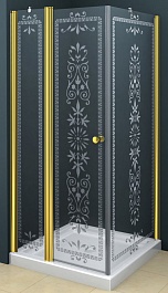 Cezares Душевой уголок ROYAL PALACE-A-A-12-90-CP-G – фотография-1