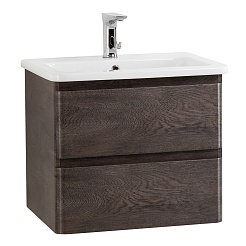 BelBagno Тумба под раковину Albano-Cer 50 подвесная Rovere Nature Grigio – фотография-1