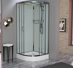 Frank Душевая кабина F410 brilliant с крышей – фотография-2